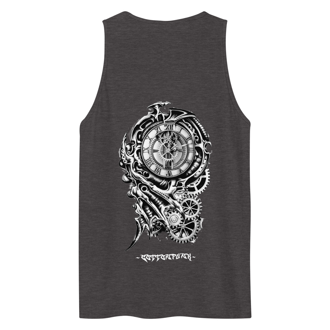 TIME KILLA 2 - Mens Sleeveless T-Shirt - BACK PRINT