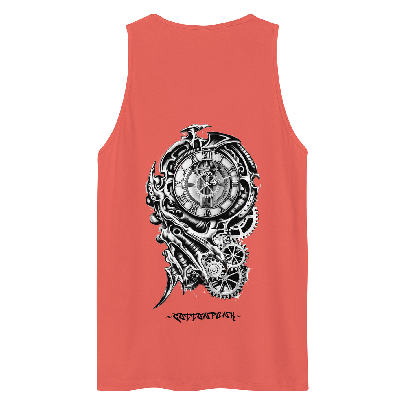 TIME KILLA 2 - Mens Sleeveless T-Shirt - BACK PRINT