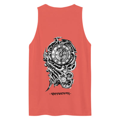 TIME KILLA 2 - Mens Sleeveless T-Shirt - BACK PRINT