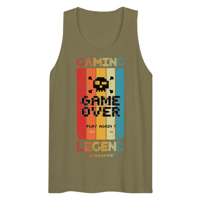 GAMING LEGEND - Mens Sleeveless T-Shirt - FRONT PRINT