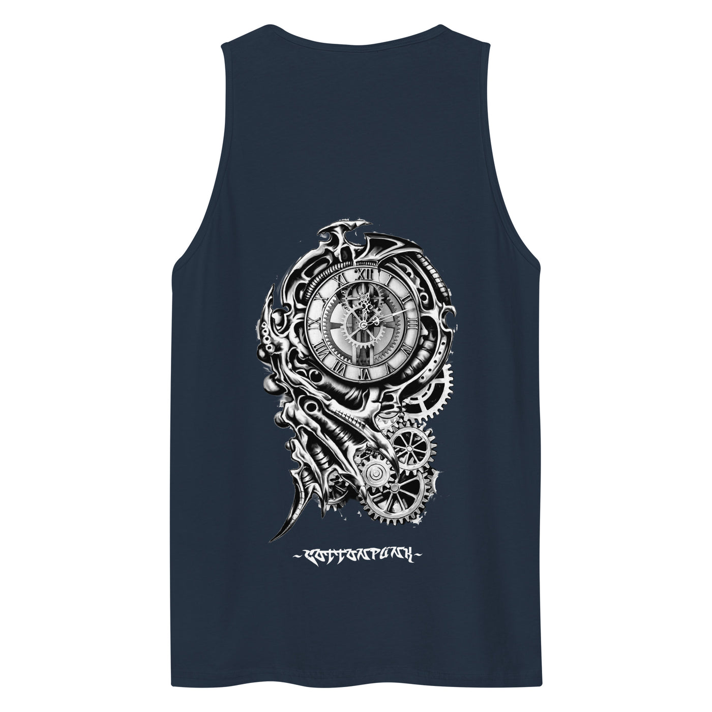 TIME KILLA 2 - Mens Sleeveless T-Shirt - BACK PRINT