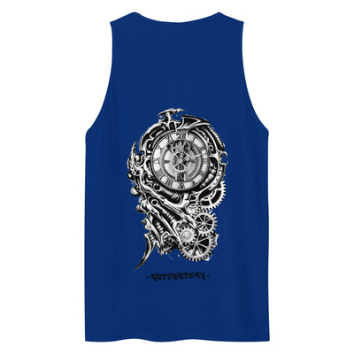 TIME KILLA 2 - Mens Sleeveless T-Shirt - BACK PRINT