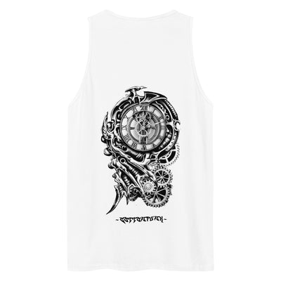 TIME KILLA 2 - Mens Sleeveless T-Shirt - BACK PRINT