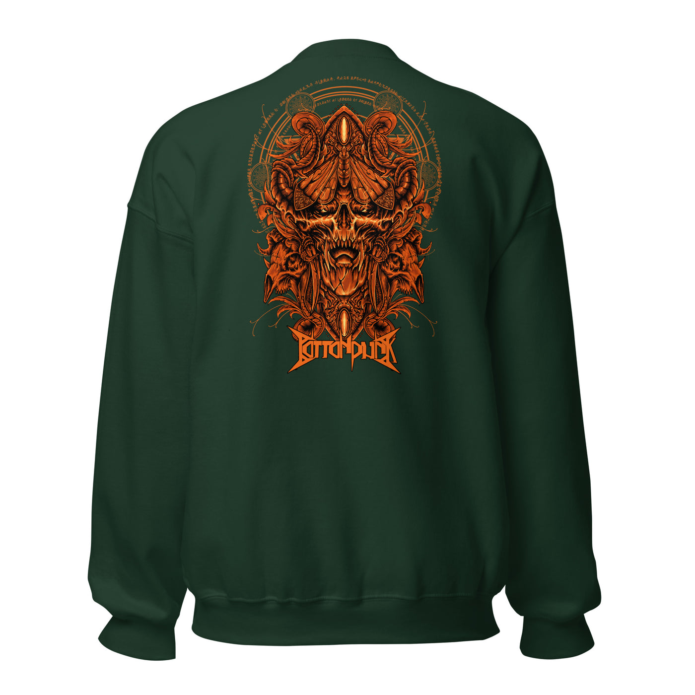 DEATHMOTH III - Mens Sweatshirt - BACK PRINT