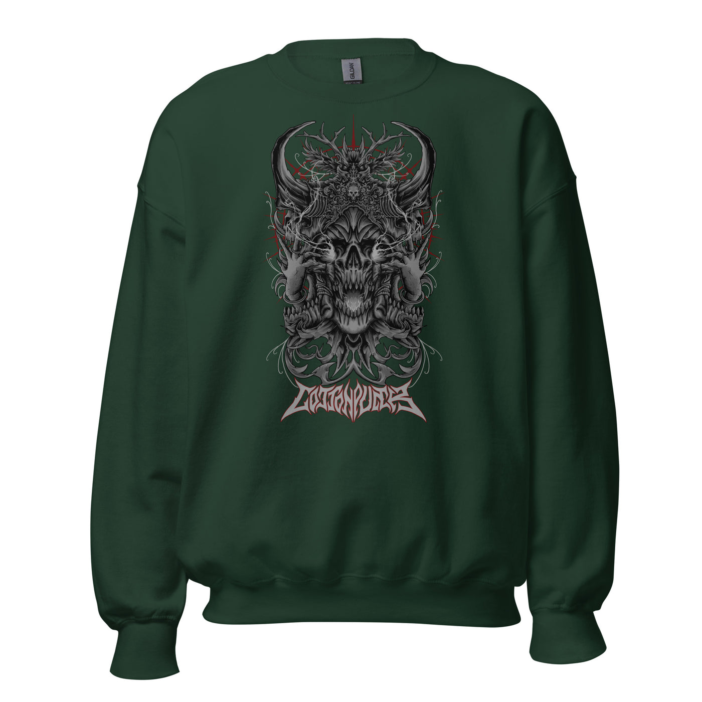 BLACK MAGIC - Mens Sweatshirt - FRONT PRINT