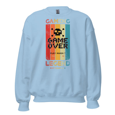 GAMING LEGEND - Mens Sweatshirt - FRONT PRINT