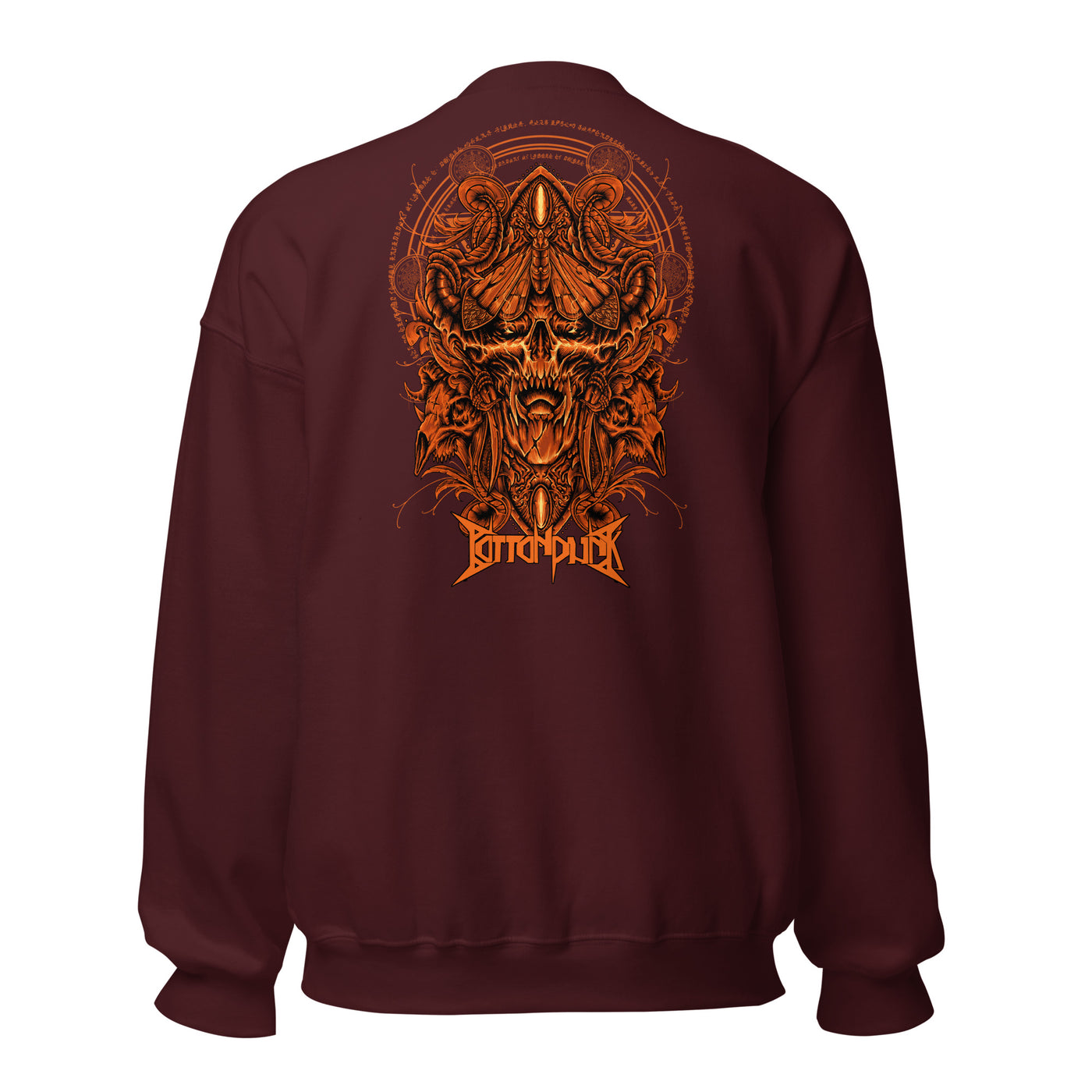 DEATHMOTH III - Mens Sweatshirt - BACK PRINT