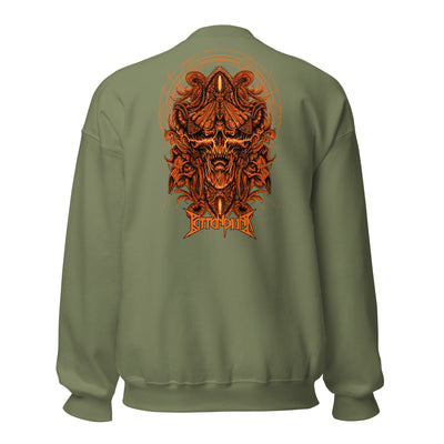 DEATHMOTH III - Mens Sweatshirt - BACK PRINT