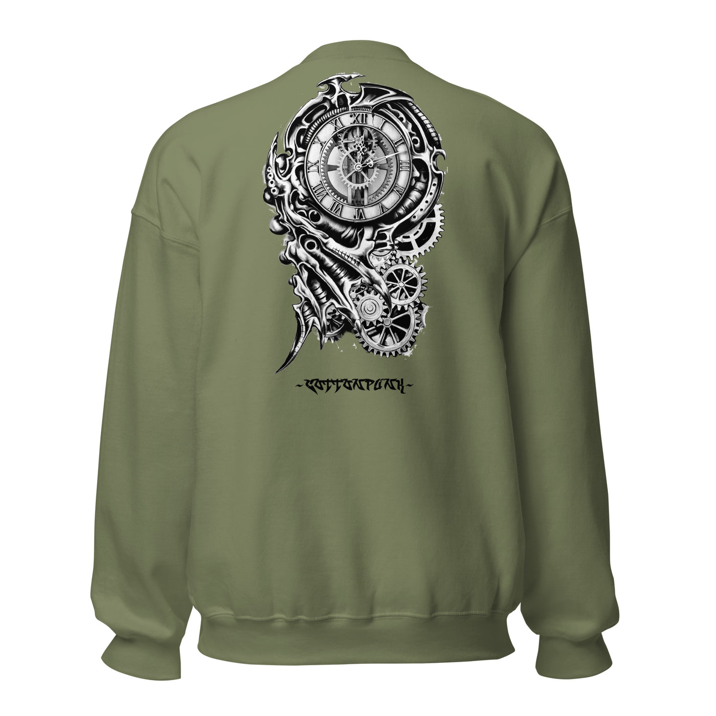 TIME KILLA 2 - Mens Sweatshirt - BACK PRINT