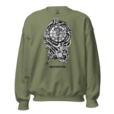 TIME KILLA 2 - Mens Sweatshirt - FRONT PRINT