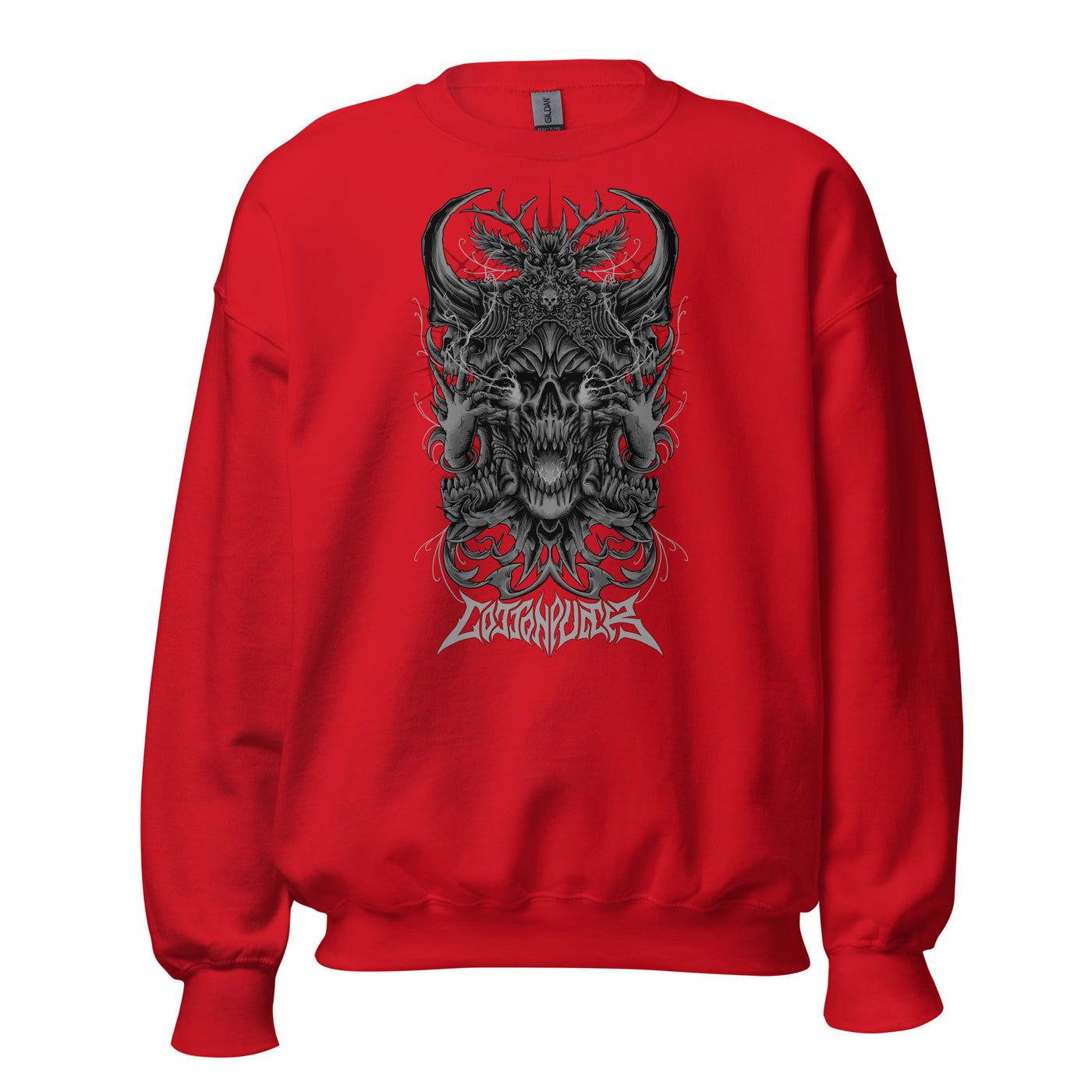 BLACK MAGIC - Mens Sweatshirt - FRONT PRINT