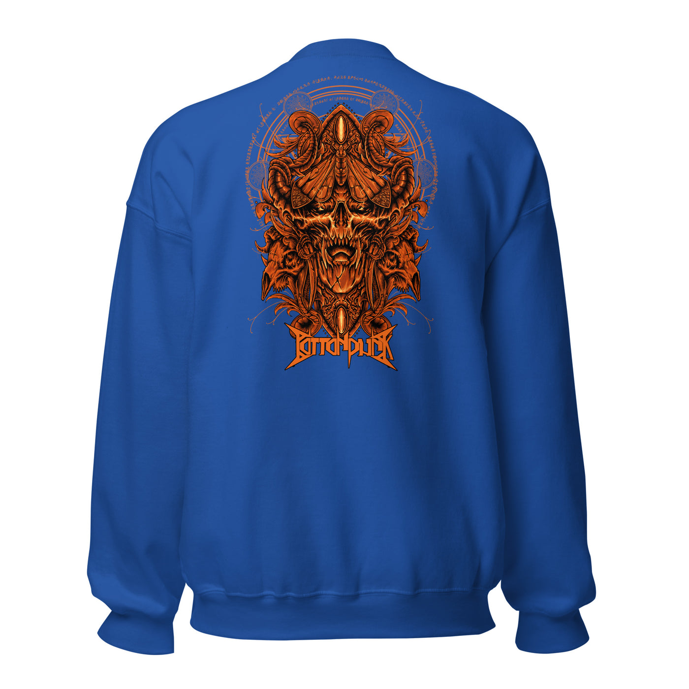 DEATHMOTH III - Mens Sweatshirt - BACK PRINT