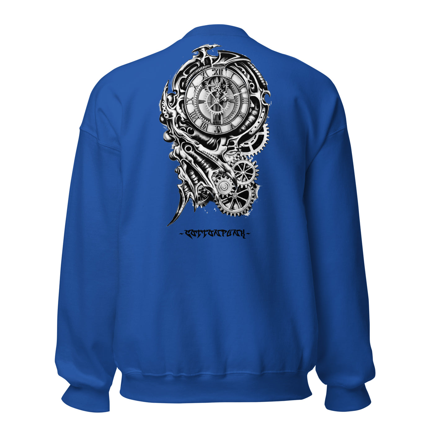 TIME KILLA 2 - Mens Sweatshirt - BACK PRINT