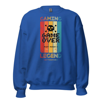 GAMING LEGEND - Mens Sweatshirt - FRONT PRINT