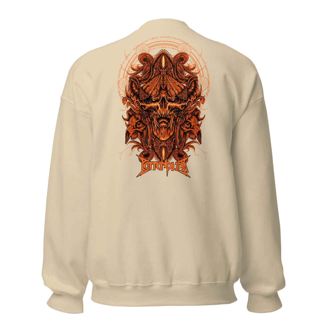 DEATHMOTH III - Mens Sweatshirt - BACK PRINT