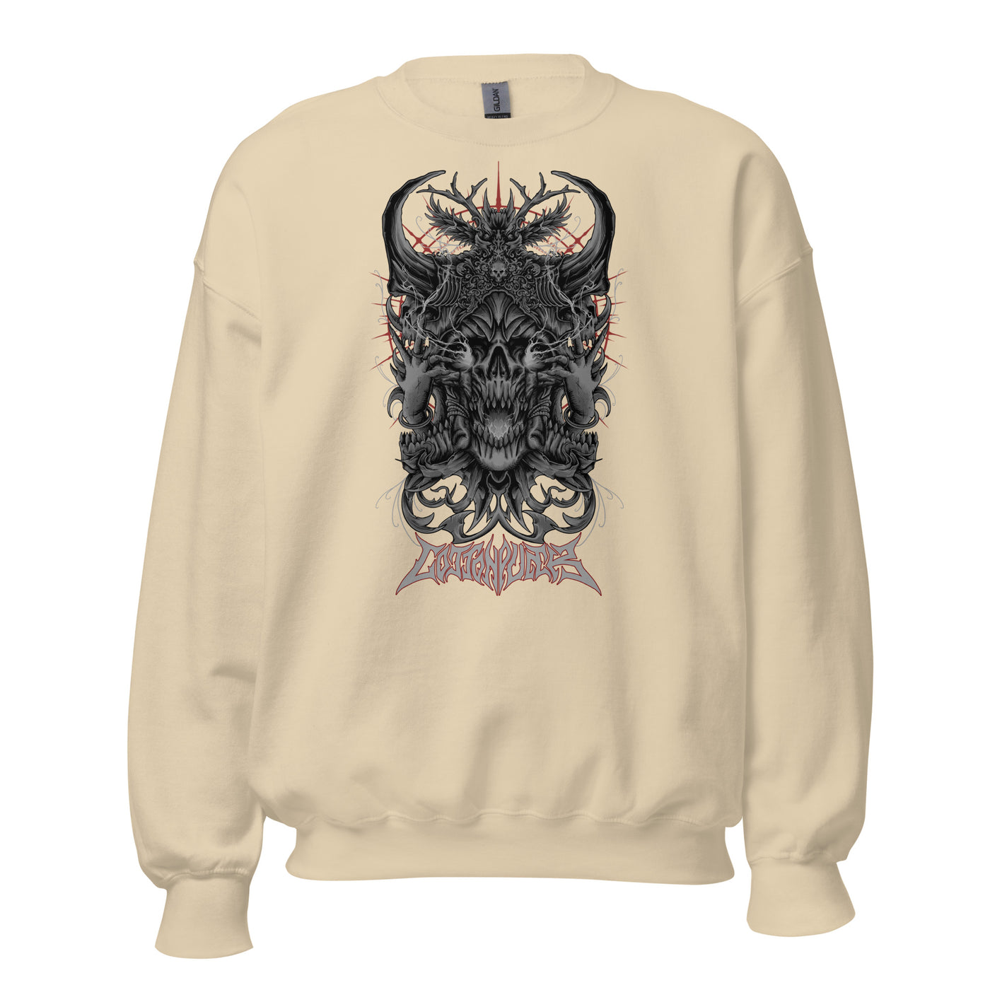 BLACK MAGIC - Mens Sweatshirt - FRONT PRINT