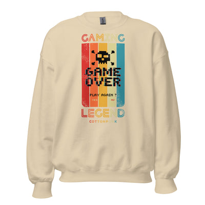 GAMING LEGEND - Mens Sweatshirt - FRONT PRINT