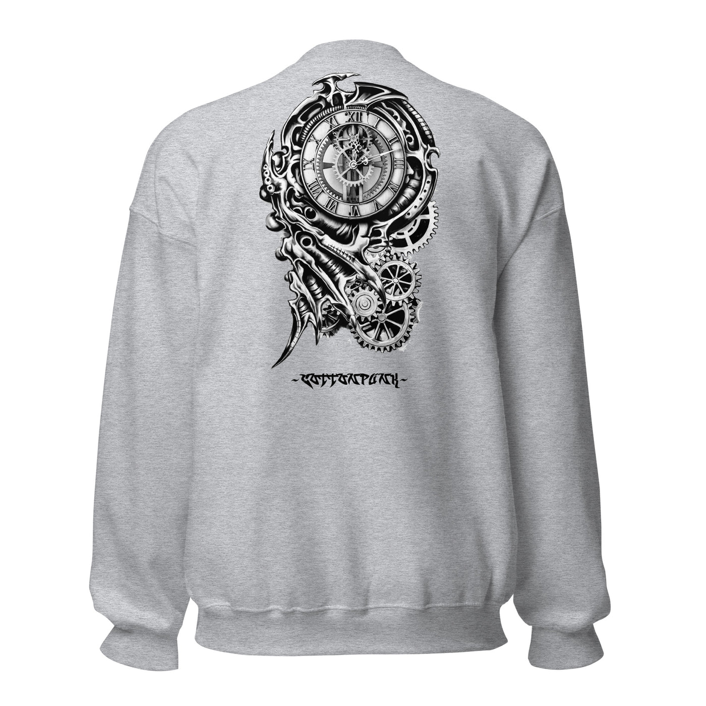 TIME KILLA 2 - Mens Sweatshirt - BACK PRINT