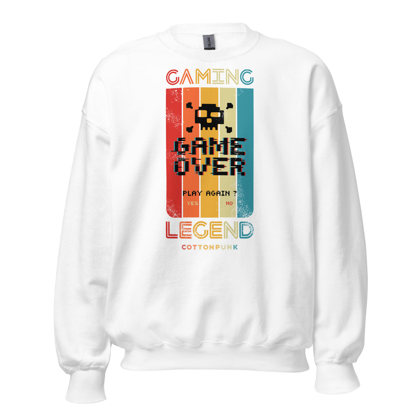 GAMING LEGEND - Mens Sweatshirt - FRONT PRINT