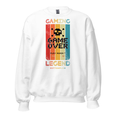 GAMING LEGEND - Mens Sweatshirt - FRONT PRINT