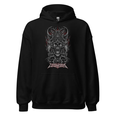 BLACK MAGIC - Mens Pocket Hoodie - FRONT PRINT