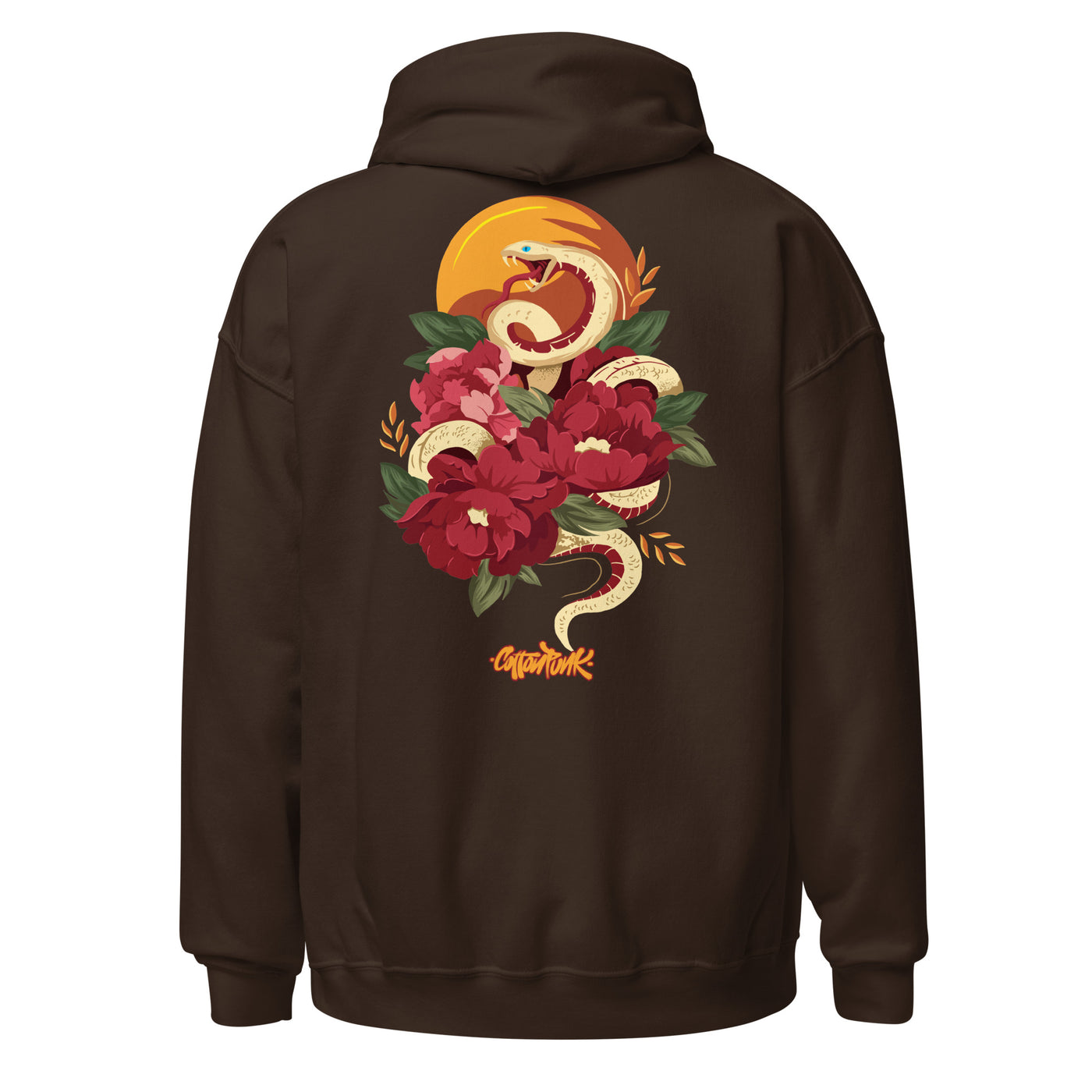 FEARless (W) - Womens Pocket Hoodie - BACK PRINT