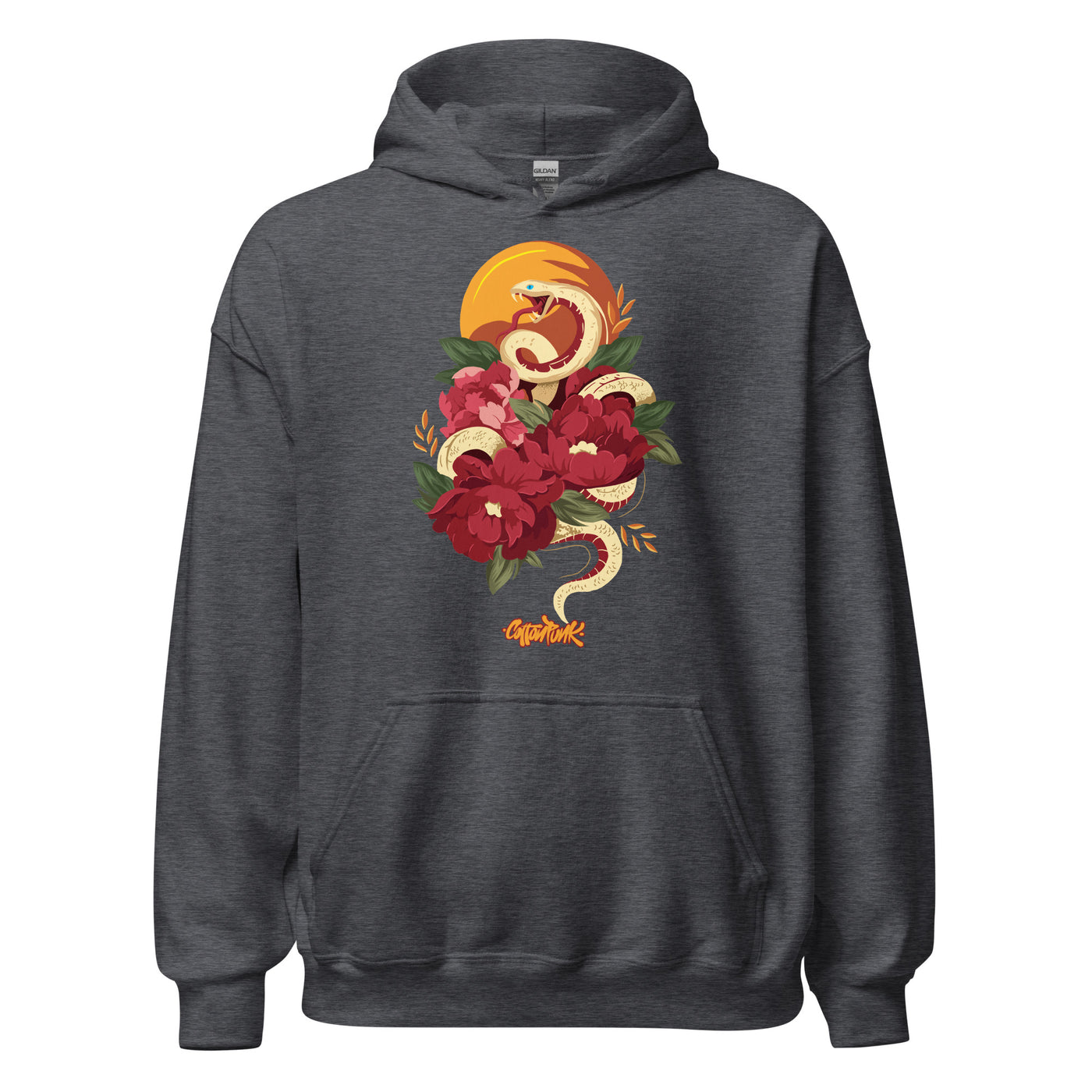 FEARless (W) - Womens Pocket Hoodie - FRONT PRINT