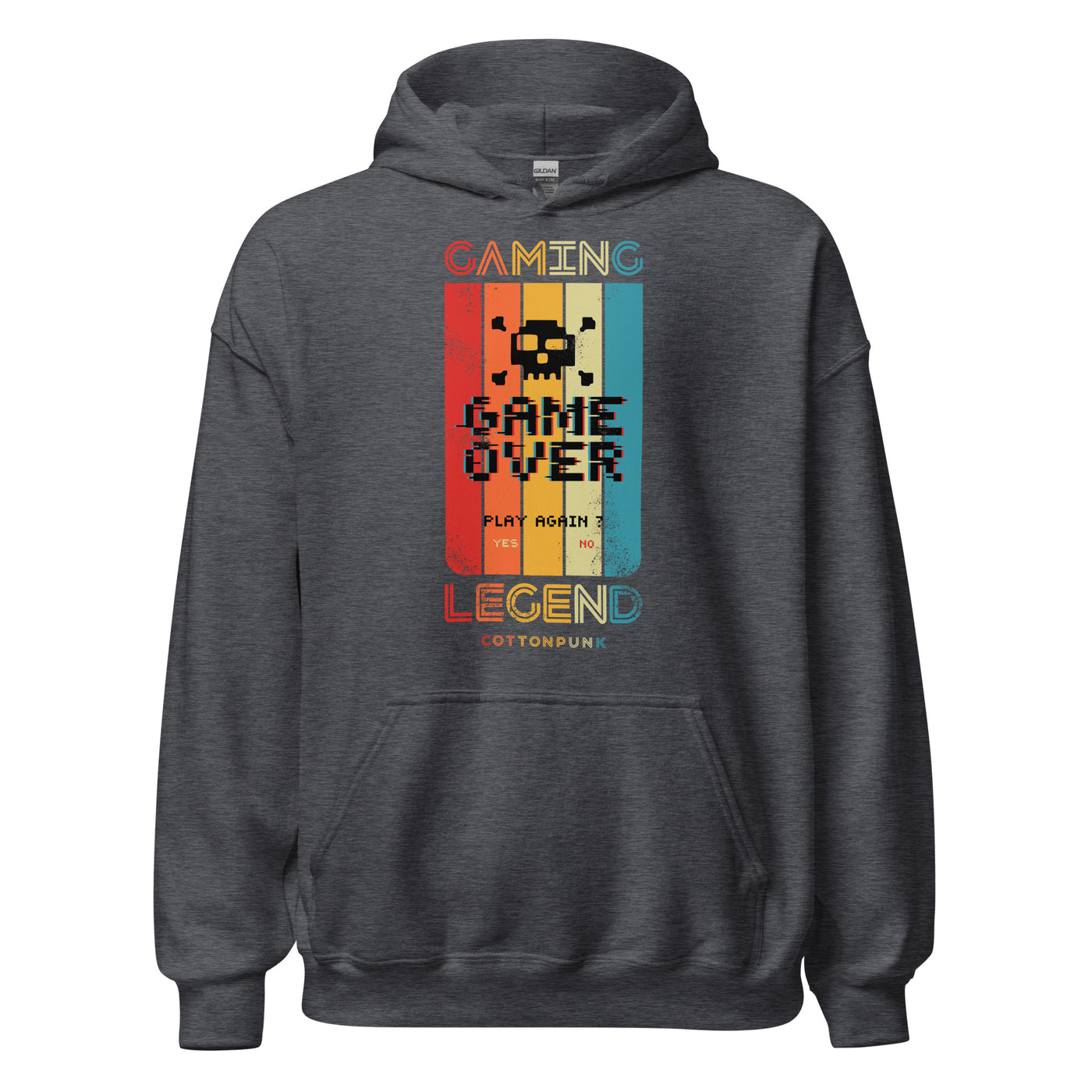 GAMING LEGEND - Mens Pocket Hoodie - FRONT PRINT