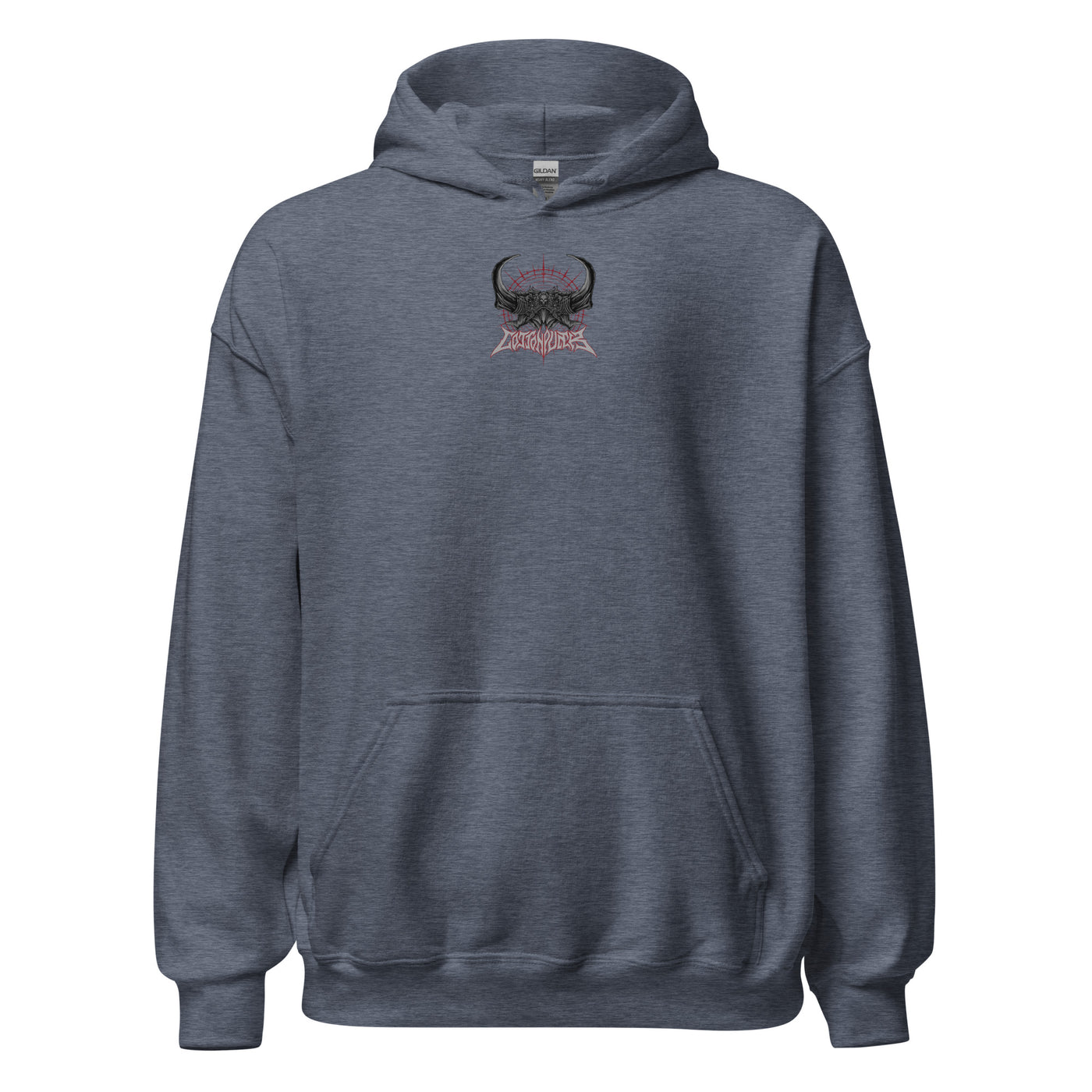 BLACK MAGIC - Mens Pocket Hoodie - BACK PRINT