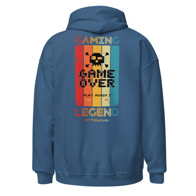 GAMING LEGEND - Mens Pocket Hoodie - BACK PRINT