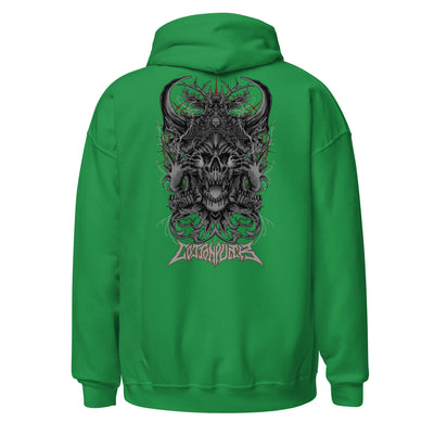 BLACK MAGIC - Mens Pocket Hoodie - BACK PRINT