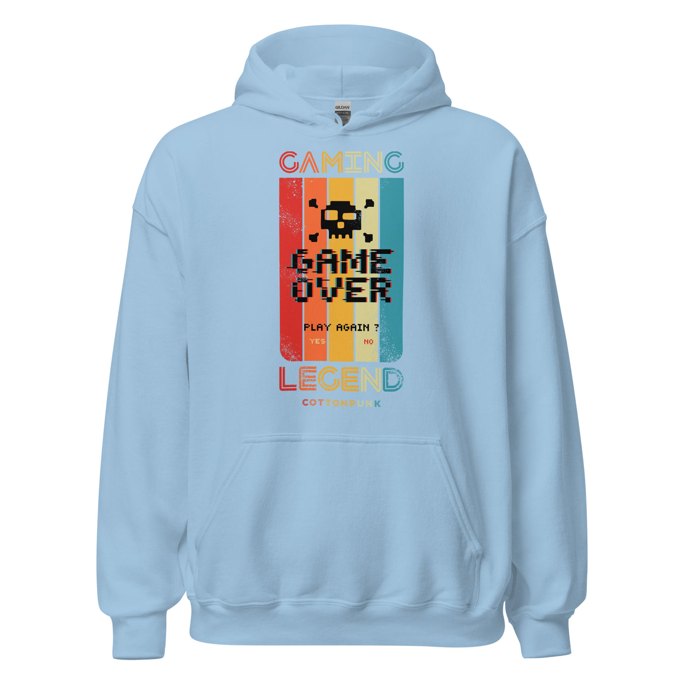 GAMING LEGEND - Mens Pocket Hoodie - FRONT PRINT