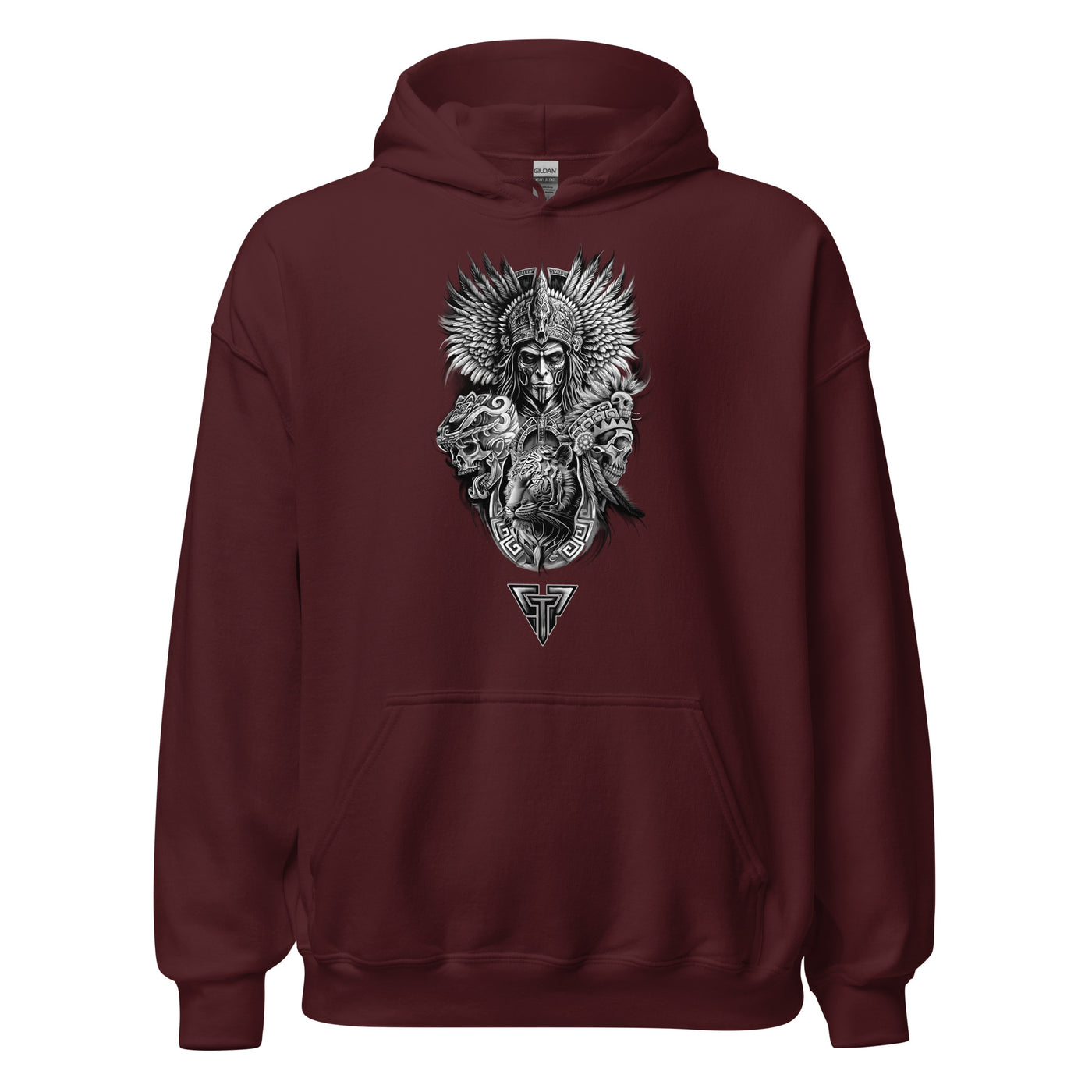 RITUAL - Mens Pocket Hoodie - FRONT PRINT