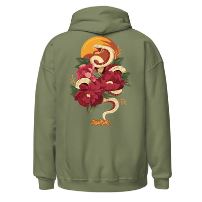 FEARless (W) - Womens Pocket Hoodie - BACK PRINT