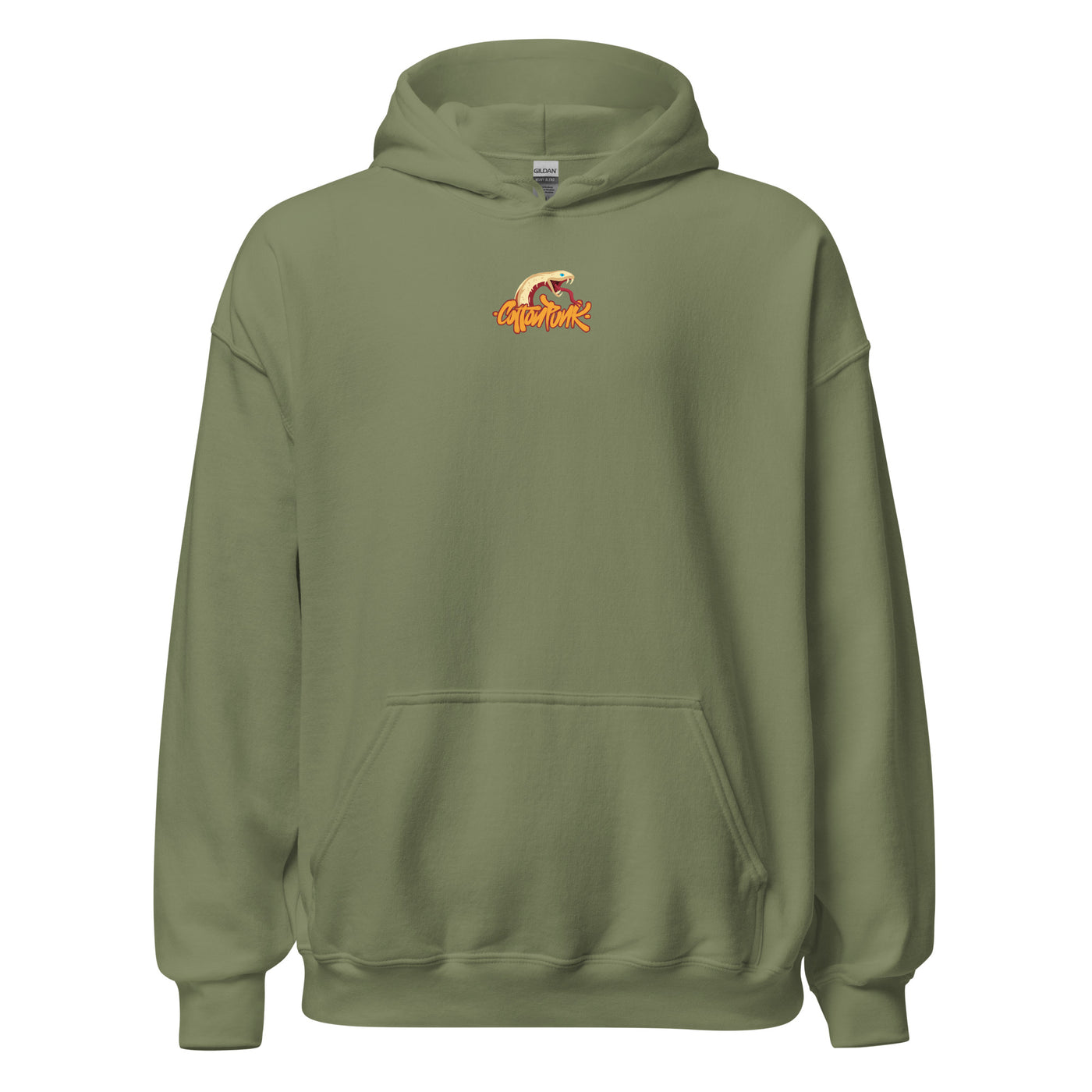 FEARless (W) - Womens Pocket Hoodie - BACK PRINT