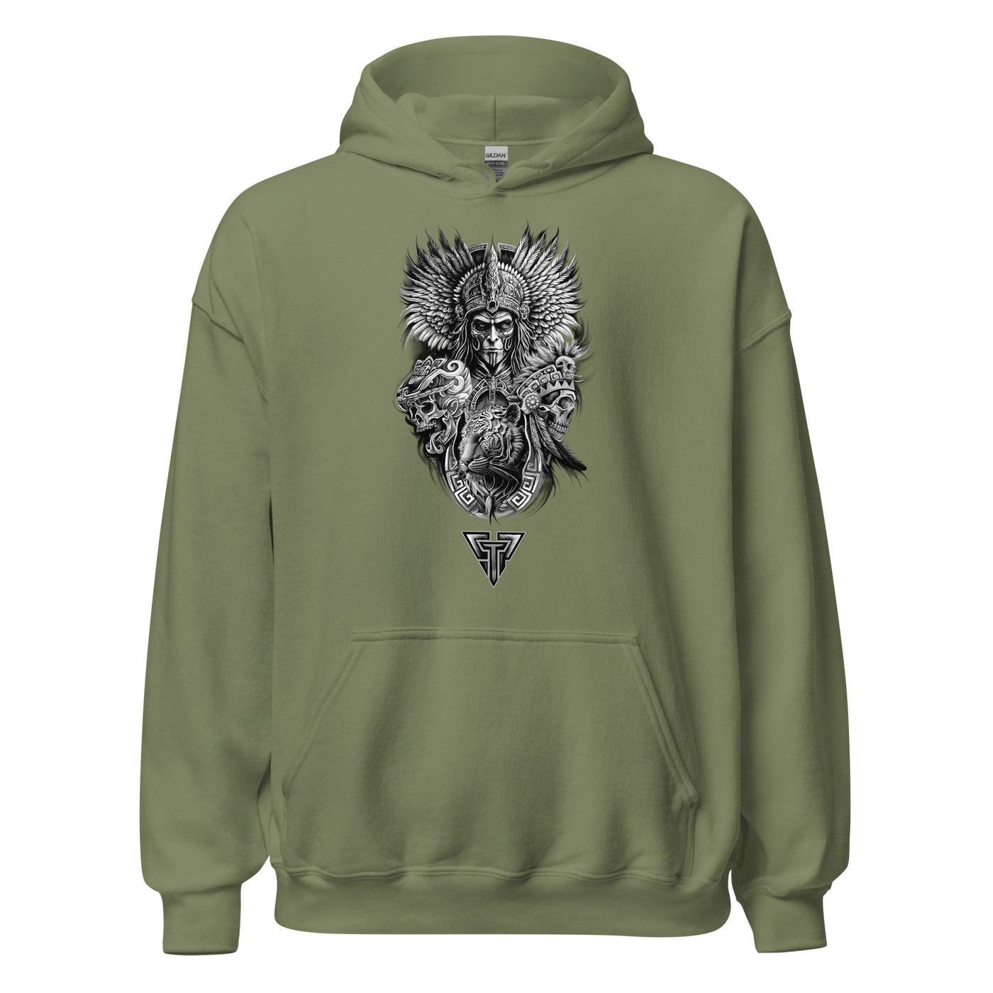 RITUAL - Mens Pocket Hoodie - FRONT PRINT