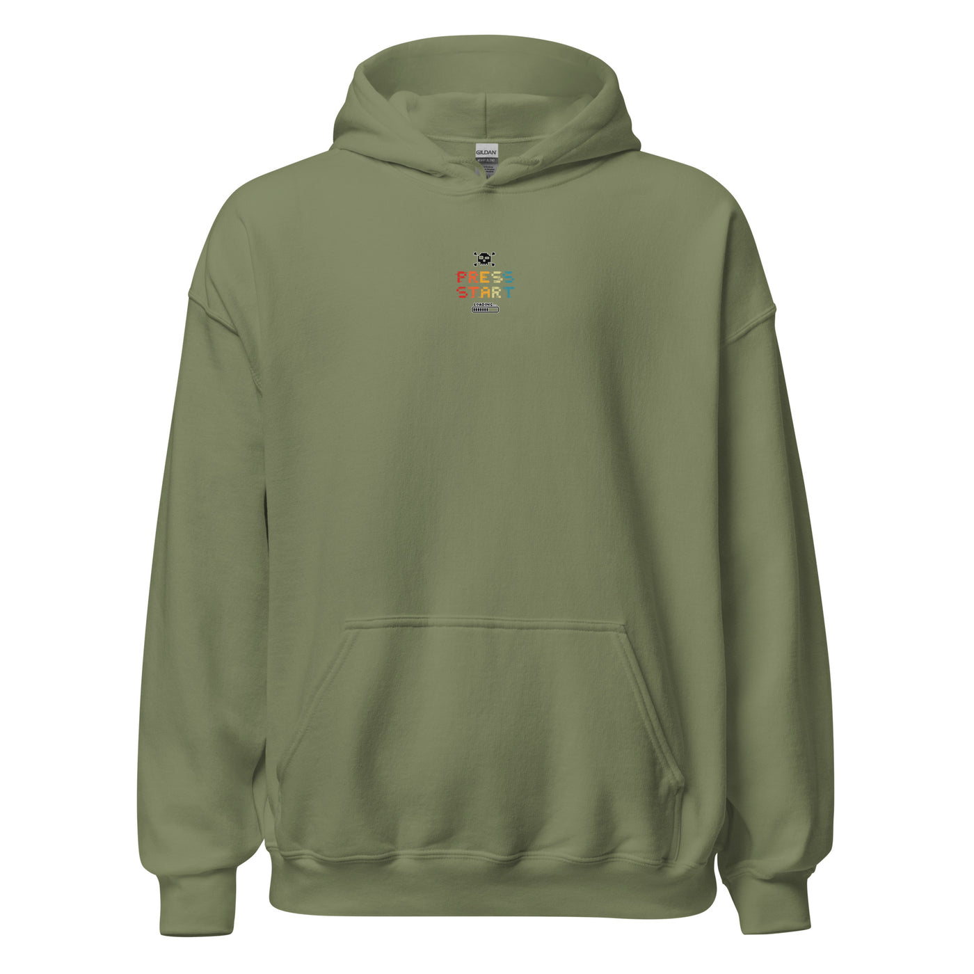 GAMING LEGEND - Mens Pocket Hoodie - BACK PRINT