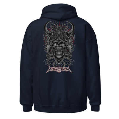 BLACK MAGIC - Mens Pocket Hoodie - BACK PRINT