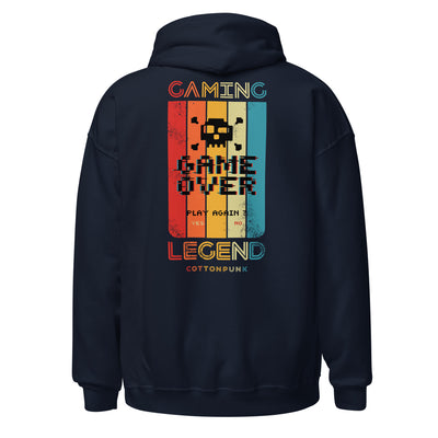 GAMING LEGEND - Mens Pocket Hoodie - BACK PRINT