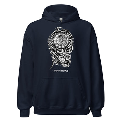 TIME KILLA 2 - Mens Pocket Hoodie - FRONT PRINT