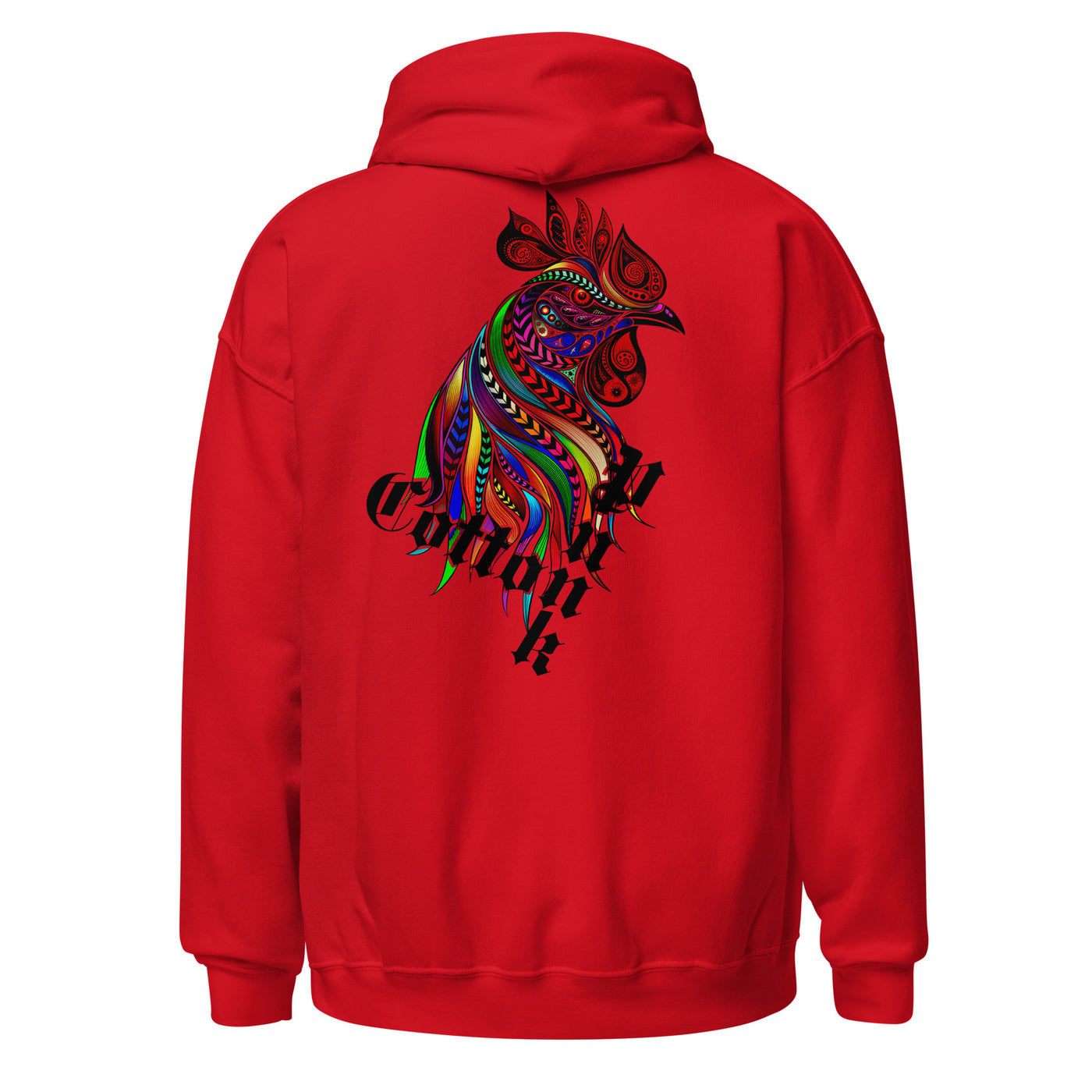 BIG C - Mens Hoodie - BACK PRINT