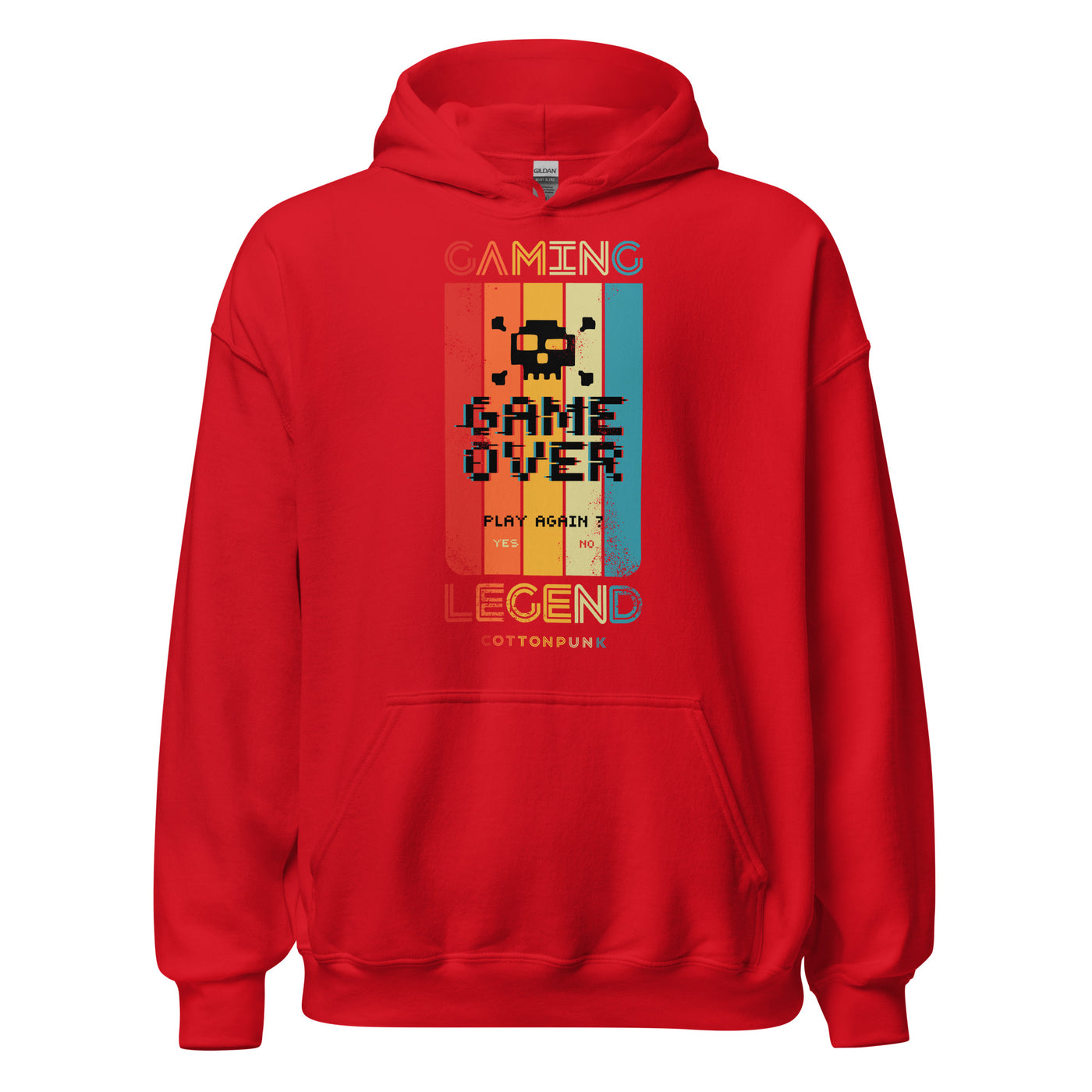 GAMING LEGEND - Mens Pocket Hoodie - FRONT PRINT