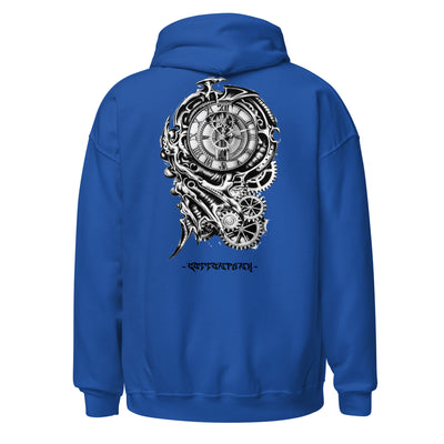 TIME KILLA 2 - Mens Pocket Hoodie - BACK PRINT