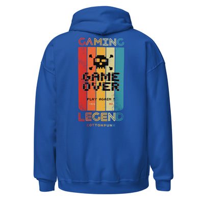 GAMING LEGEND - Mens Pocket Hoodie - BACK PRINT