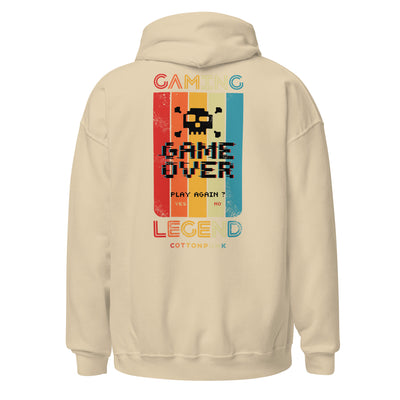 GAMING LEGEND - Mens Pocket Hoodie - BACK PRINT