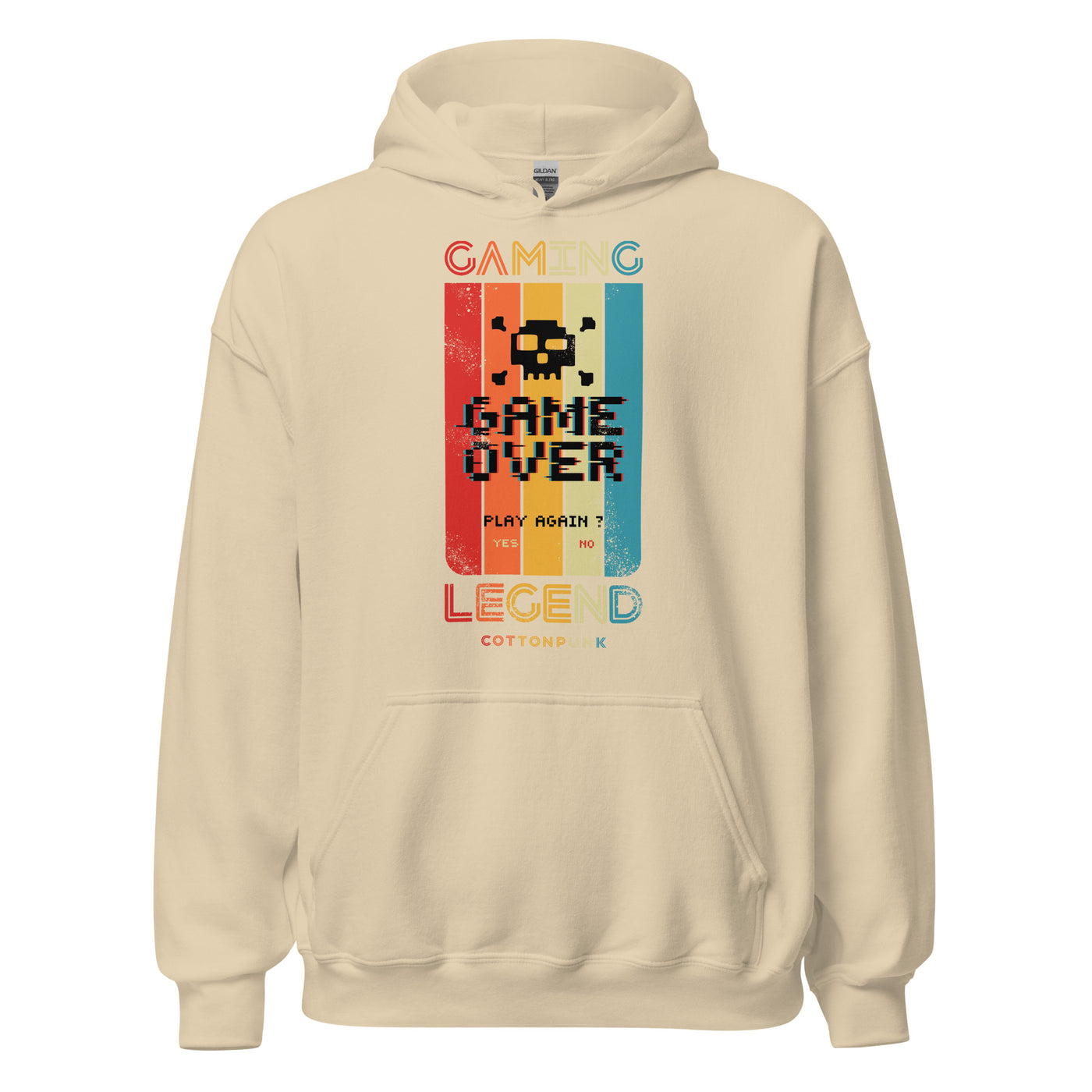 GAMING LEGEND - Mens Pocket Hoodie - FRONT PRINT