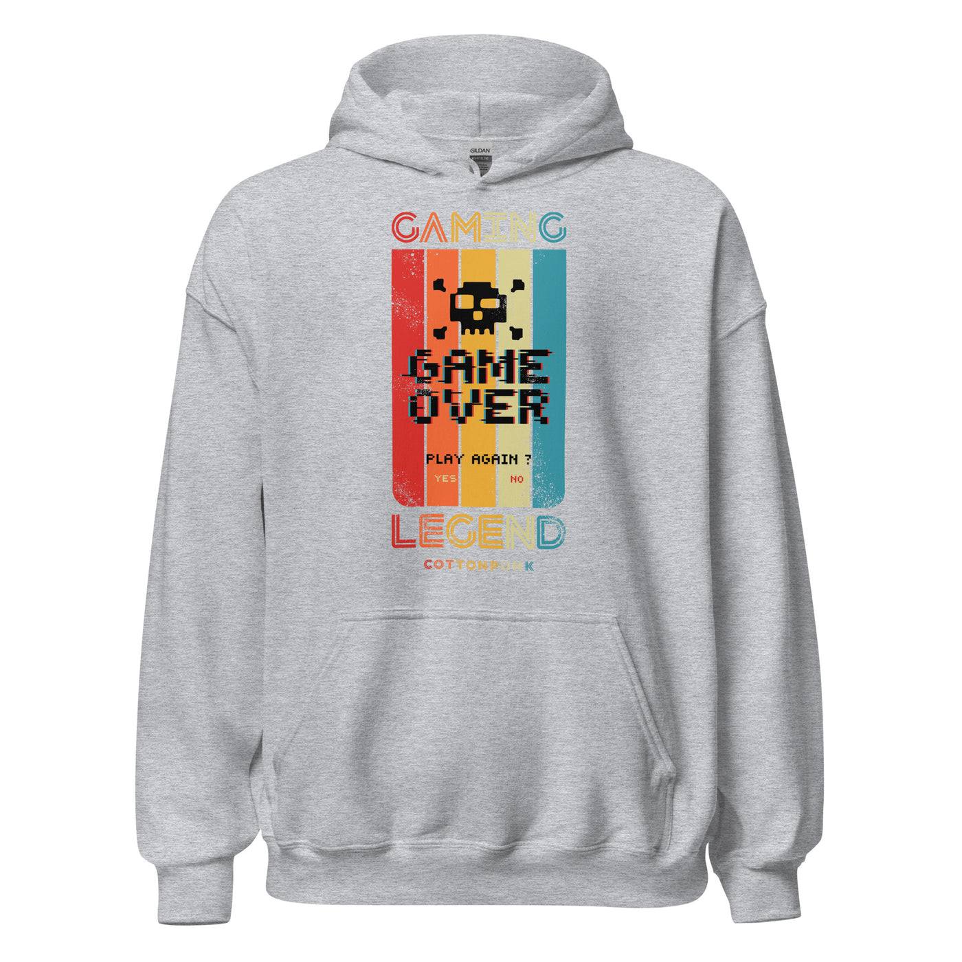 GAMING LEGEND - Mens Pocket Hoodie - FRONT PRINT