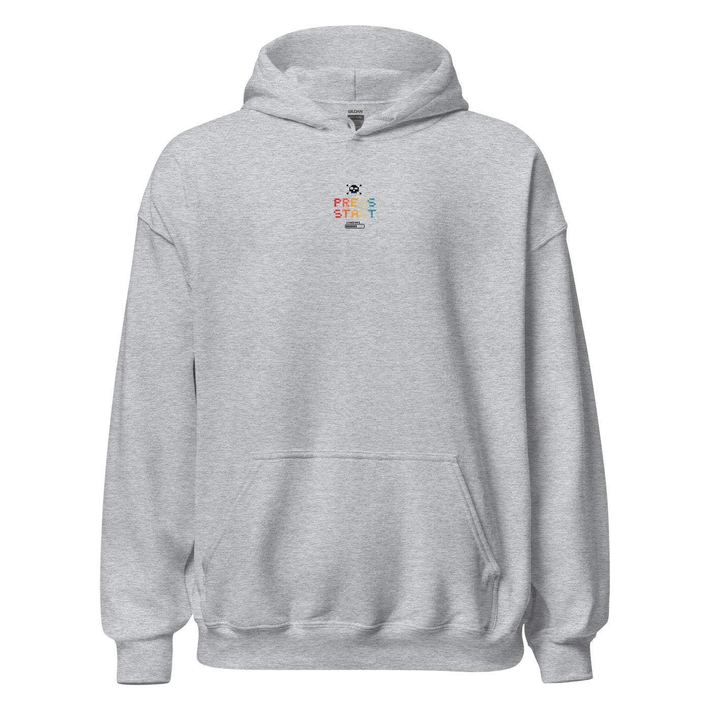 GAMING LEGEND - Mens Pocket Hoodie - BACK PRINT