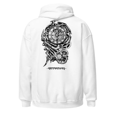 TIME KILLA 2 - Mens Pocket Hoodie - BACK PRINT