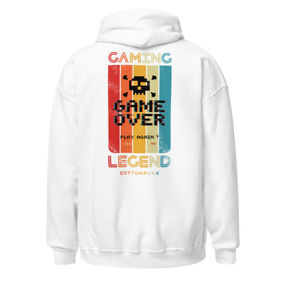 GAMING LEGEND - Mens Pocket Hoodie - BACK PRINT